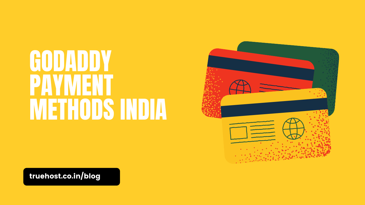 Godaddy Payment Methods India