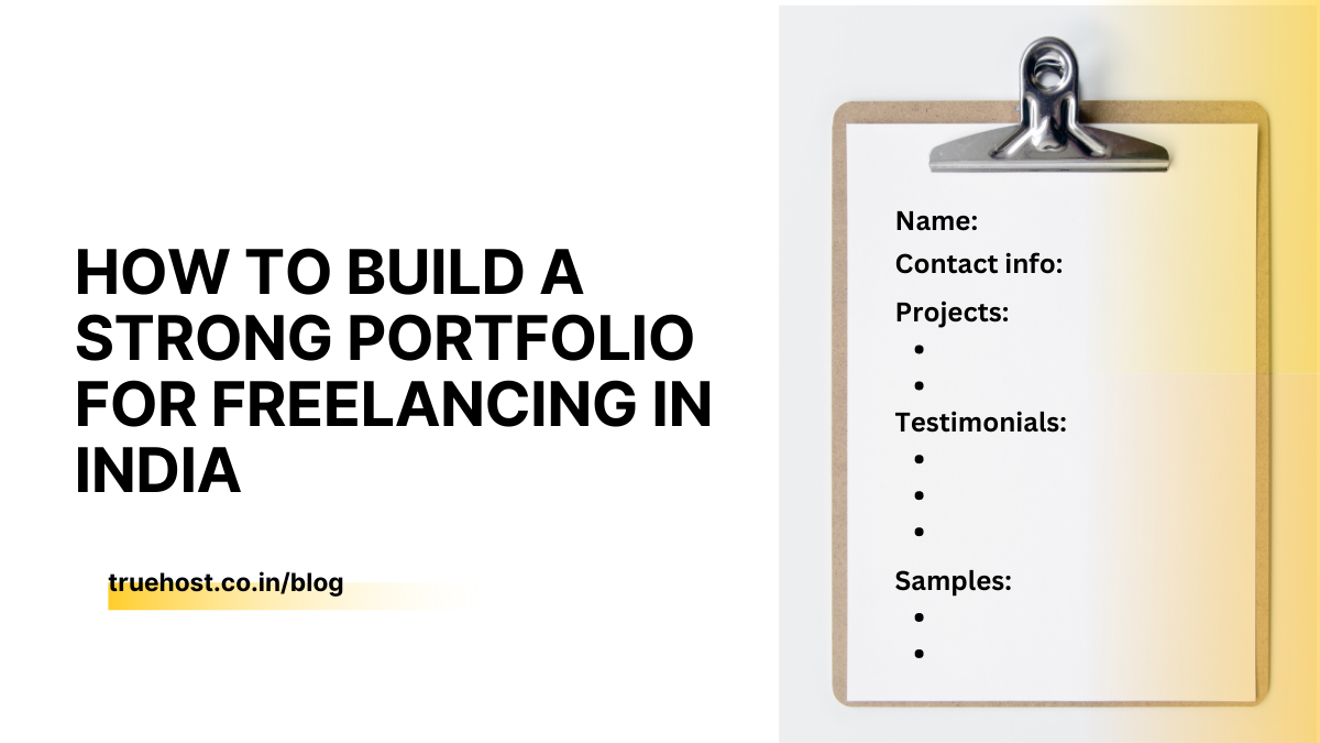 portfolio for freelancing